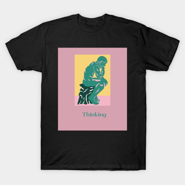 thinking T-Shirt by phantom